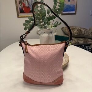 Coach Beautiful Blush Pink Shoulder Bag